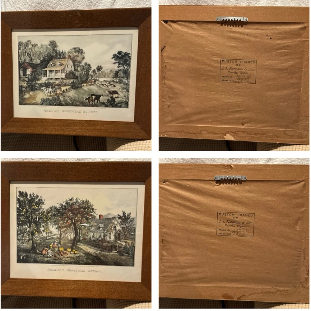 Framed Vintage Art Prints